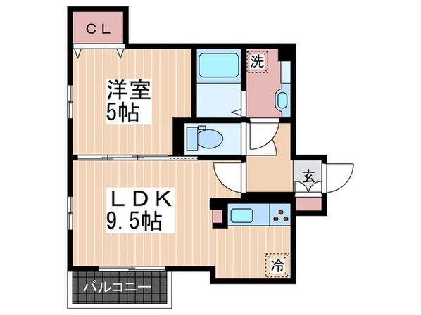 グランメゾン霞の物件間取画像